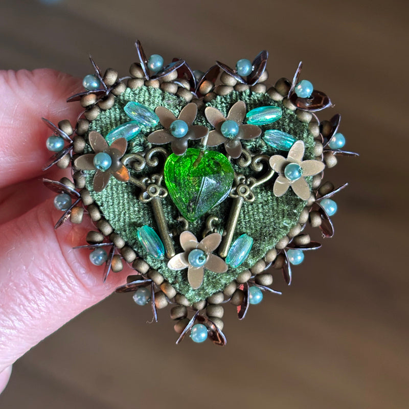 Broche Chatoyante - Magical Forest