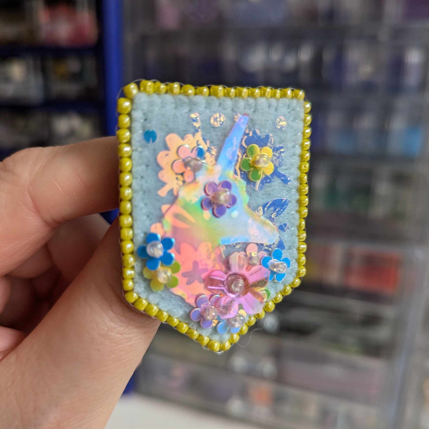 Broche - Licorne Pop