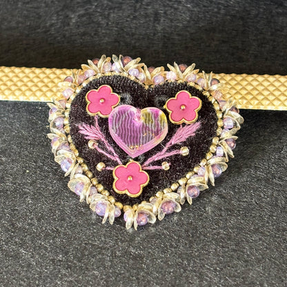 Broche Chatoyante - Fleurs de sorcière