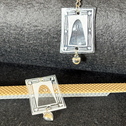 Paire boucles d'oreilles - Hanté - Coeurs