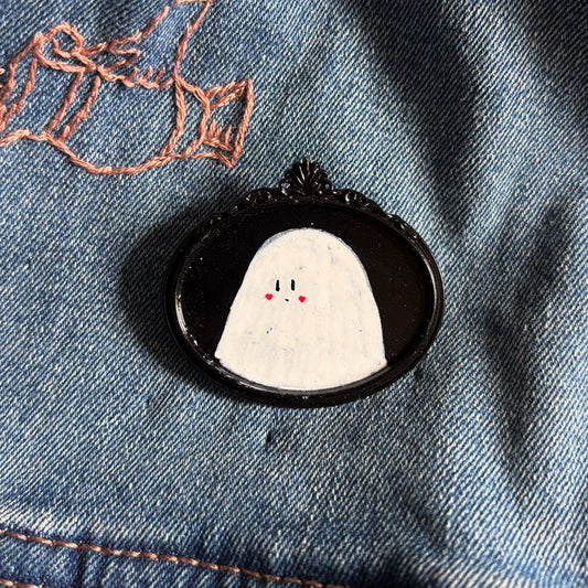 Broche - Support métalique peint