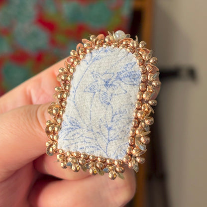 Broche - Brodée - Porte Intérieure