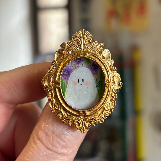 Broche - Cadre - Floral 4