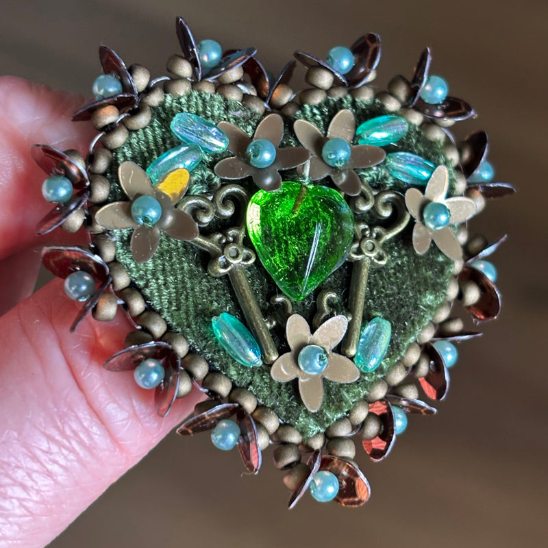 Broche Chatoyante - Magical Forest