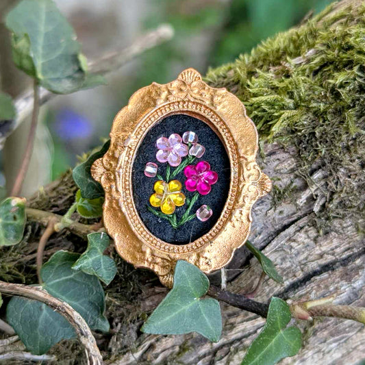 Broche - Cadre - Multicolores
